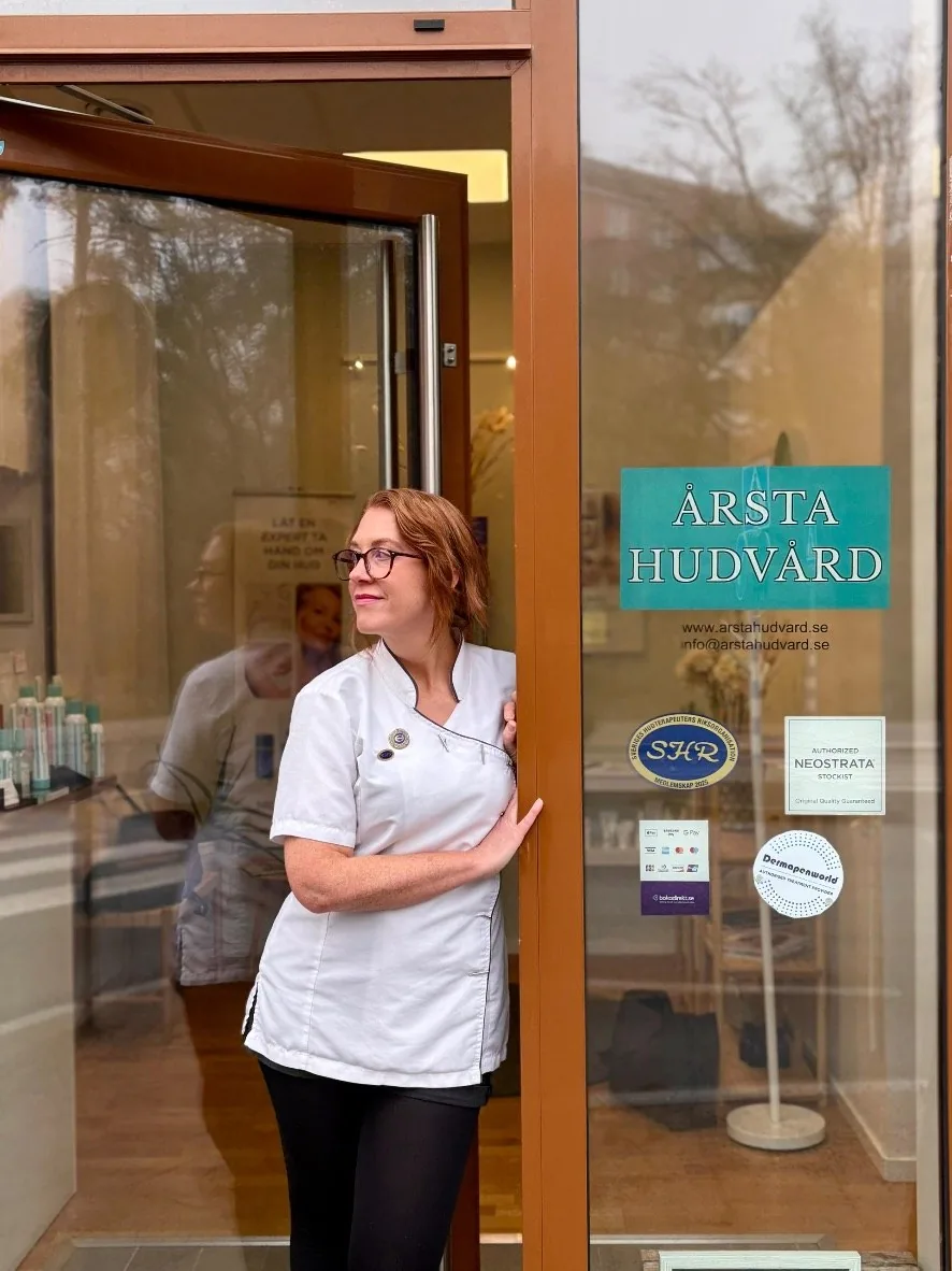 Behandlingsrum på Årsta Hudvård
