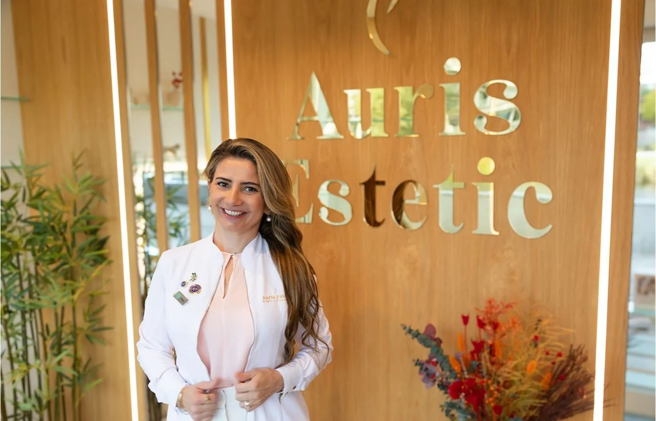Receptionen hos Auris Estetic i Hammarby Sjöstad