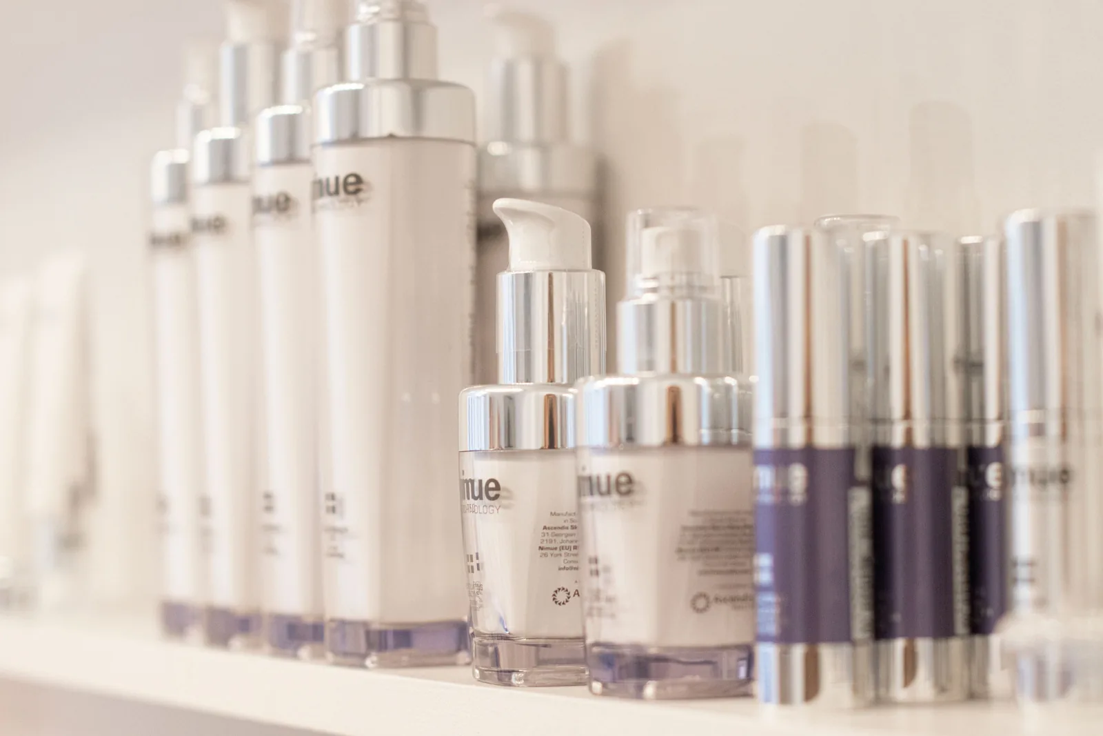 Behandlingsrum på AW Skincare i Vasastan