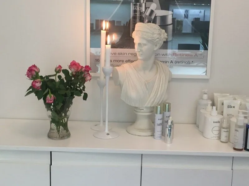 Behandlingsrum hos Beauty and Me på Sandelsgatan i Stockholm