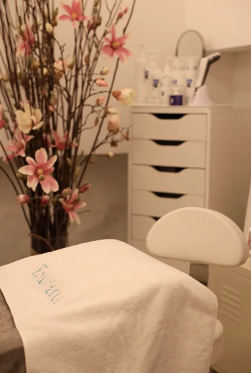 Behandlingsrum hos Beauty by Ludmila Stockholm på Birger Jarlsgatan