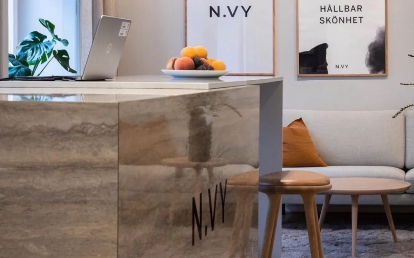 Behandlingsrum på Clinic N.VY Stockholm vid Narvavägen