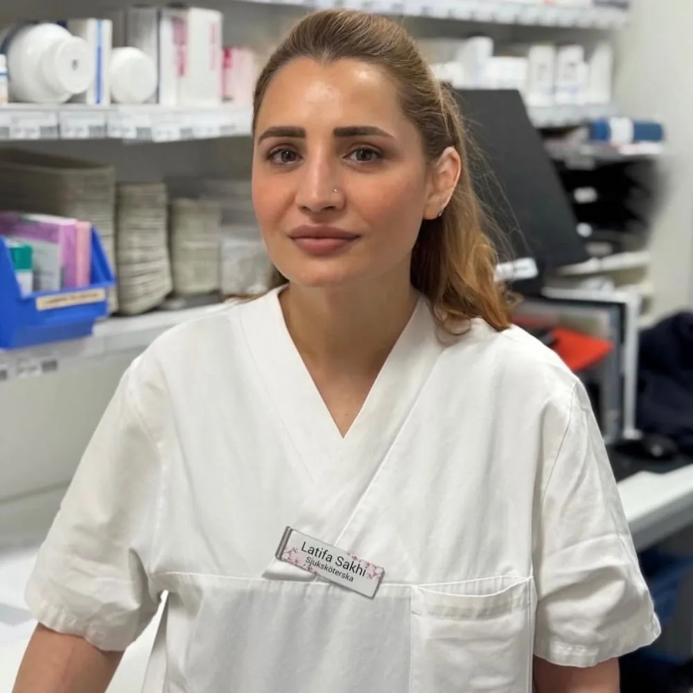 Behandlaren på Dua Estetik Klinik i Malmö