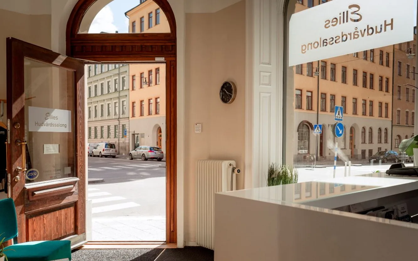 Ellies Hudvårdssalong på Rådmansgatan 84 i Vasastan, Stockholm