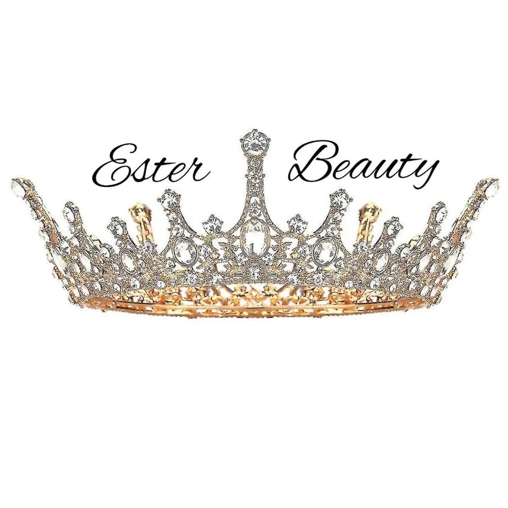 Ester Beautys logotyp med krona, Hisings Kärra