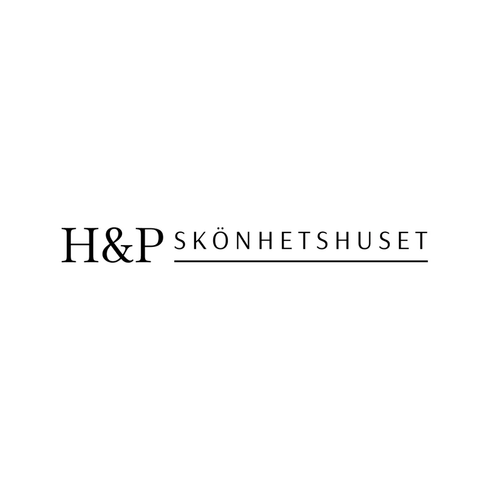 Logotyp för H&P Skönhetshuset i Stockholm