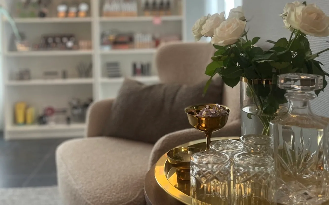 Behandlingsrum hos Hudinstitutet Malmö City på Stora Nygatan