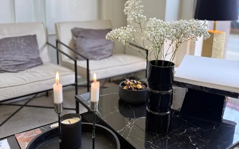 Inredning och väntrum hos Institut Harmoni i centrala Göteborg