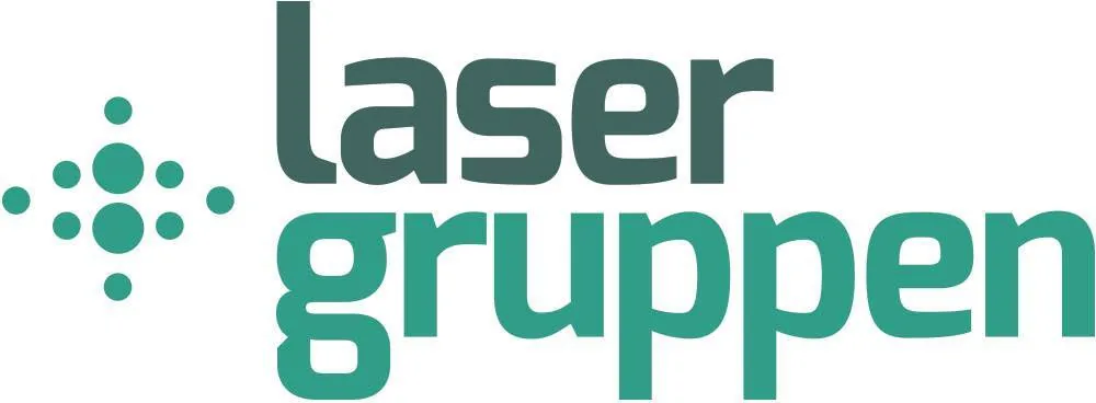 Lasergruppens logotyp, laserklinik i Kronprinsens läkarhus i Malmö