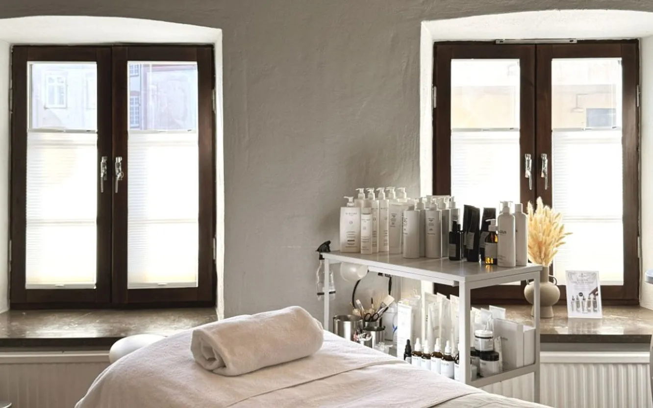 Interiör från Lenhud hudvårdsklinik på Kalendegatan i Malmö