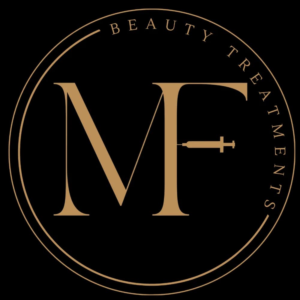 MF Beauty Treatments logotyp, injektionsklinik på Kungsholmen i Stockholm