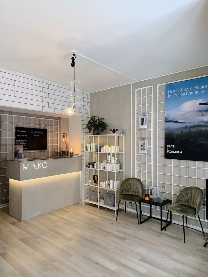 Minko salong på Högalidsgatan i Hornstull, Stockholm