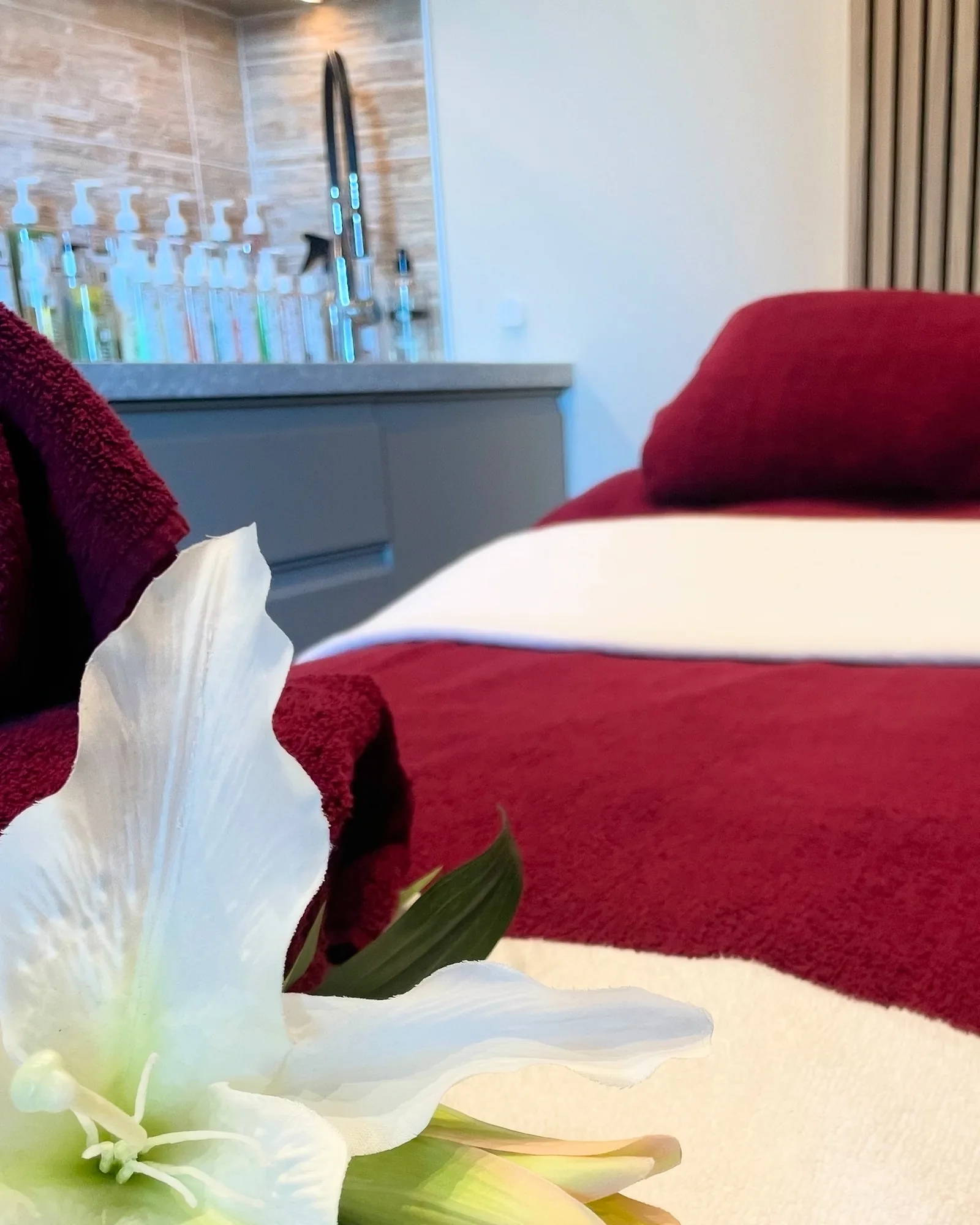 Behandlingsrum hos ProFeet & Skincare i Sannegården, Göteborg