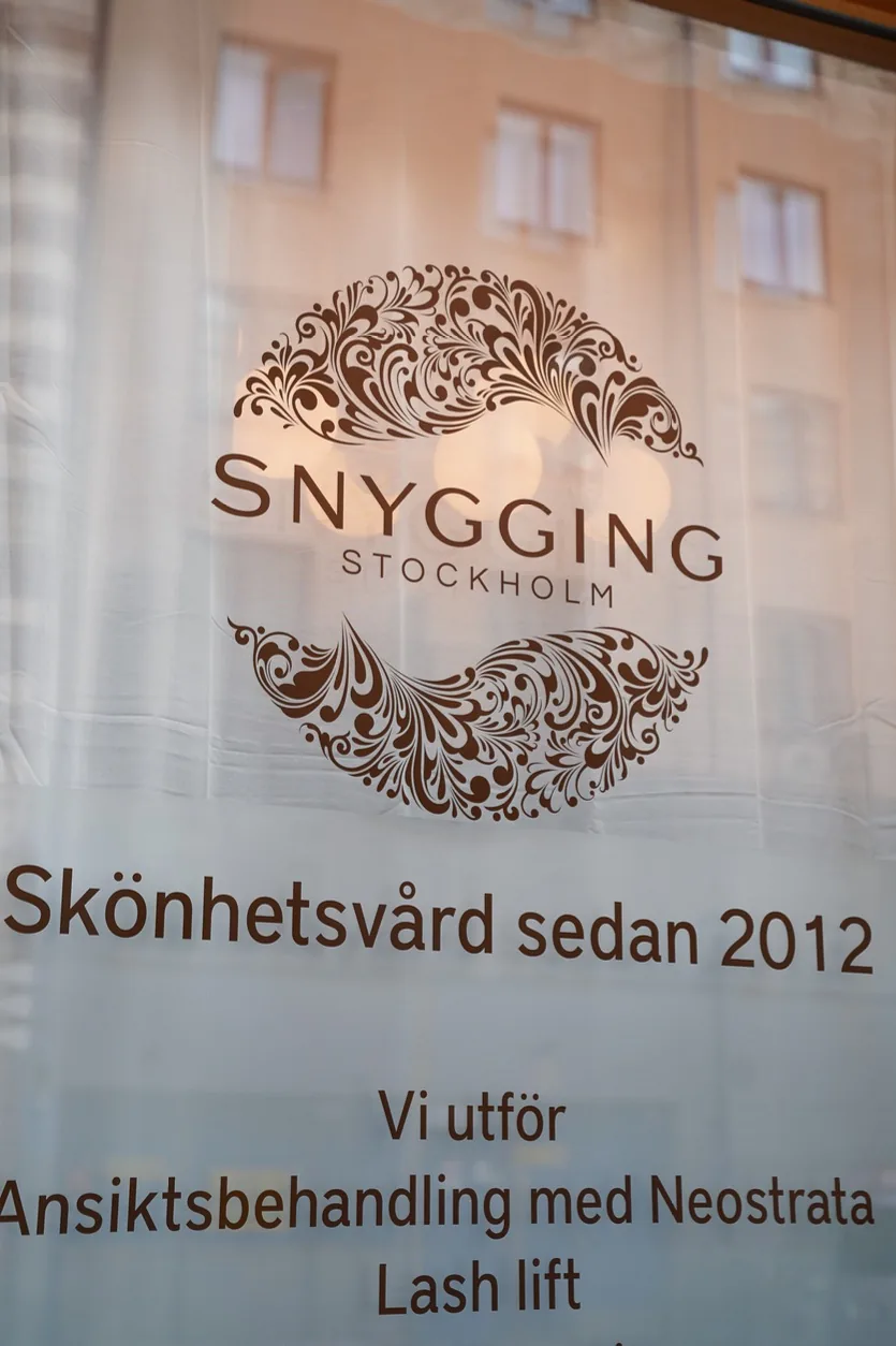 SNYGGING hudterapeutsalong på Västmannagatan 64 nära Odenplan i Stockholm