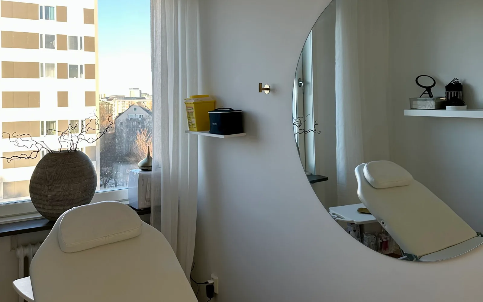 Behandlingsrum hos Soma Clinic i Solna