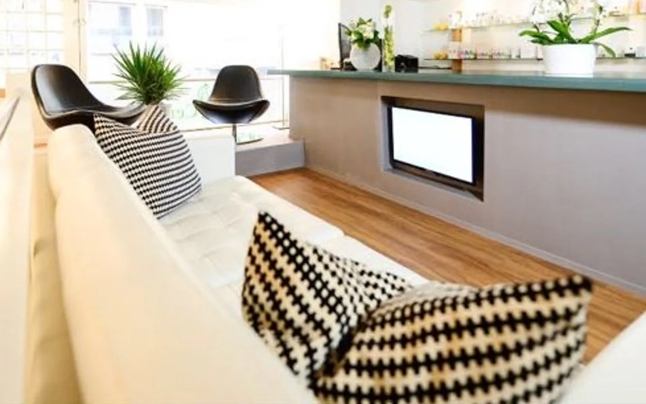 Behandlingsrum hos Stockholms Beauty Center på Drottninggatan i Stockholm