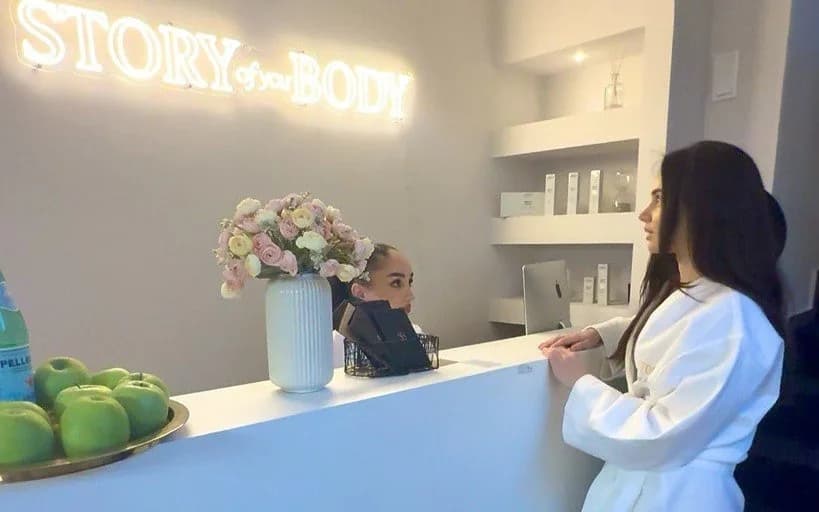 Receptionen hos Story of Your Body i Solna